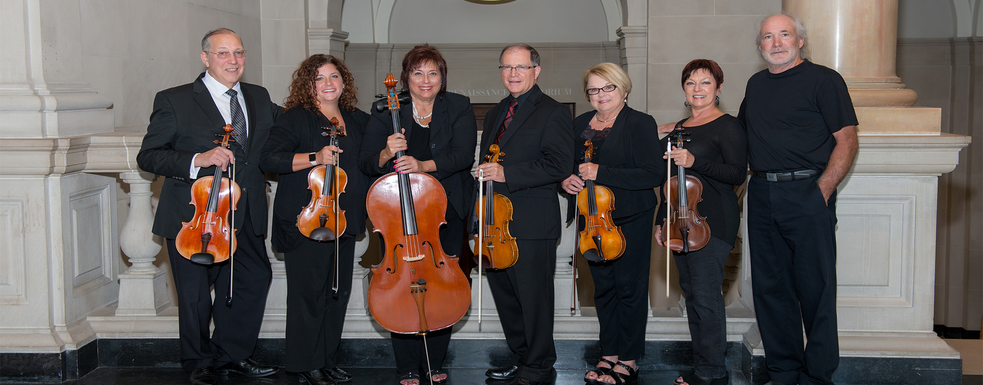 Elegant Entertainment string quartet performing